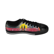 Load image into Gallery viewer, Extremely comfortable canvas sneakers with a high quality print are made to last and to impress by Kerry Sandhu Art
