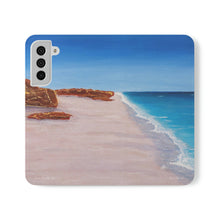 Load image into Gallery viewer, F/leather, elastic fastening, durable inner shell, stand feature, clear open ports, stitched pockets. 17 models, many designs
