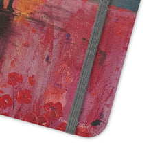 Load image into Gallery viewer, F/leather, elastic fastening, durable inner shell, stand feature, clear open ports, stitched pockets. 17 models, many designs

