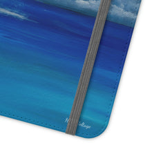 Load image into Gallery viewer, F/leather, elastic fastening, durable inner shell, stand feature, clear open ports, stitched pockets. 17 models, many designs
