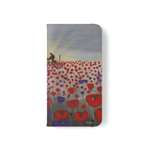 Load image into Gallery viewer, Benedictus - PHONE CASE WALLET for Samsung &amp; iPhones - Designed from original ANZAC Day artwork
