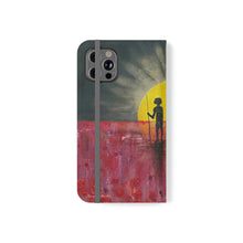 Load image into Gallery viewer, F/leather, elastic fastening, durable inner shell, stand feature, clear open ports, stitched pockets. 17 models, many designs

