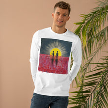 Load image into Gallery viewer, Freedom Called - UNISEX LONGSLEEVE TEE - Designed from original ANZAC Day artwork (Image on front)
