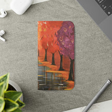 Load image into Gallery viewer, F/leather, elastic fastening, durable inner shell, stand feature, clear open ports, stitched pockets. 17 models, many designs
