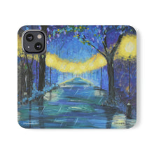 Load image into Gallery viewer, Colours of the Rain - PHONE CASE WALLET for Samsung &amp; iPhones - Designed from original artwork

