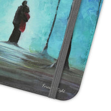 Load image into Gallery viewer, F/leather, elastic fastening, durable inner shell, stand feature, clear open ports, stitched pockets. 17 models, many designs
