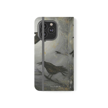 Load image into Gallery viewer, Come Join the Murder - PHONE CASE WALLET for Samsung &amp; iPhones - Designed from original artwork
