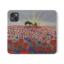 Load image into Gallery viewer, Benedictus - PHONE CASE WALLET for Samsung &amp; iPhones - Designed from original ANZAC Day artwork
