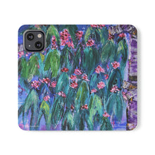 Load image into Gallery viewer, F/leather, elastic fastening, durable inner shell, stand feature, clear open ports, stitched pockets. 17 models, many designs
