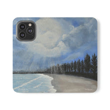 Load image into Gallery viewer, F/leather, elastic fastening, durable inner shell, stand feature, clear open ports, stitched pockets. 17 models, many designs
