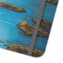 Load image into Gallery viewer, F/leather, elastic fastening, durable inner shell, stand feature, clear open ports, stitched pockets. 17 models, many designs
