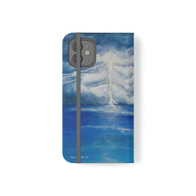 Load image into Gallery viewer, F/leather, elastic fastening, durable inner shell, stand feature, clear open ports, stitched pockets. 17 models, many designs
