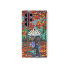 Load image into Gallery viewer, Autumn Rain - PHONE CASE WALLET for Samsung &amp; iPhones - Designed from original artwork
