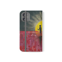 Load image into Gallery viewer, F/leather, elastic fastening, durable inner shell, stand feature, clear open ports, stitched pockets. 17 models, many designs
