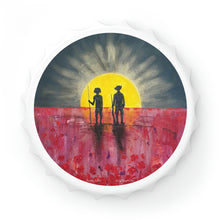 Load image into Gallery viewer, Freedom Called - MAGNETIC BOTTLE OPENER - Designed from original Anzac day artwork
