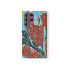 Load image into Gallery viewer, F/leather, elastic fastening, durable inner shell, stand feature, clear open ports, stitched pockets. 17 models, many designs

