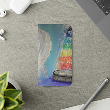 Load image into Gallery viewer, F/leather, elastic fastening, durable inner shell, stand feature, clear open ports, stitched pockets. 17 models, many designs
