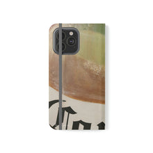 Load image into Gallery viewer, F/leather, elastic fastening, durable inner shell, stand feature, clear open ports, stitched pockets. 17 models, many designs
