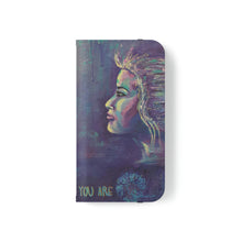 Load image into Gallery viewer, F/leather, elastic fastening, durable inner shell, stand feature, clear open ports, stitched pockets. 17 models, many designs
