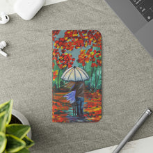 Load image into Gallery viewer, Autumn Rain - PHONE CASE WALLET for Samsung &amp; iPhones - Designed from original artwork

