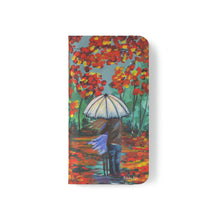 Load image into Gallery viewer, Autumn Rain - PHONE CASE WALLET for Samsung &amp; iPhones - Designed from original artwork
