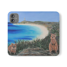 Load image into Gallery viewer, F/leather, elastic fastening, durable inner shell, stand feature, clear open ports, stitched pockets. 17 models, many designs
