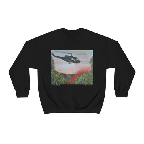 Sweatshirt 50/50 Cotton/Polyester, Medium-heavy fabric, Loose fit, true to size, Original art designs by Kerry Sandhu Art
