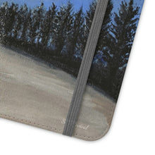 Load image into Gallery viewer, F/leather, elastic fastening, durable inner shell, stand feature, clear open ports, stitched pockets. 17 models, many designs
