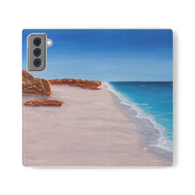 Load image into Gallery viewer, F/leather, elastic fastening, durable inner shell, stand feature, clear open ports, stitched pockets. 17 models, many designs
