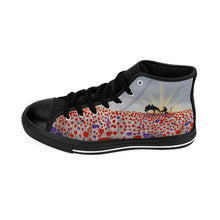 Load image into Gallery viewer, Benedictus - MEN&#39;S HIGH-TOP SNEAKERS - Designed from original ANZAC Day artwork
