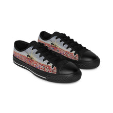 Load image into Gallery viewer, Extremely comfortable canvas sneakers with a high quality print are made to last and to impress by Kerry Sandhu Art

