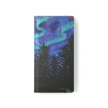 Load image into Gallery viewer, Northern Lights - PHONE CASE WALLET for Samsung &amp; iPhones - Designed from original artwork
