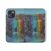Load image into Gallery viewer, F/leather, elastic fastening, durable inner shell, stand feature, clear open ports, stitched pockets. 17 models, many designs
