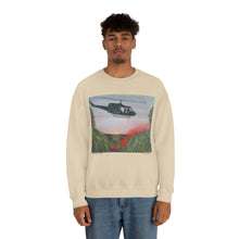 Load image into Gallery viewer, The Battle of Long Tan - UNISEX Heavy Blend SWEATSHIRT - Designed from Original ANZAC Day artwork (Image on front)
