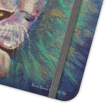 Load image into Gallery viewer, Never Gonna Give You Up - PHONE CASE WALLET for Samsung &amp; iPhones - Designed from original artwork

