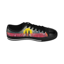 Load image into Gallery viewer, Extremely comfortable canvas sneakers with a high quality print are made to last and to impress by Kerry Sandhu Art
