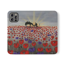 Load image into Gallery viewer, Benedictus - PHONE CASE WALLET for Samsung &amp; iPhones - Designed from original ANZAC Day artwork
