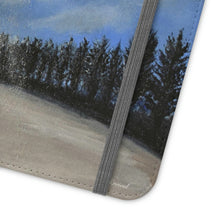 Load image into Gallery viewer, F/leather, elastic fastening, durable inner shell, stand feature, clear open ports, stitched pockets. 17 models, many designs
