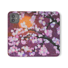 Load image into Gallery viewer, Cherry Blossom - PHONE CASE WALLET for Samsung &amp; iPhones - Designed from original artwork

