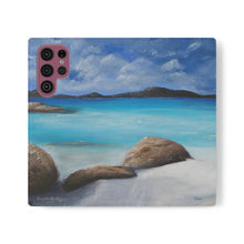 Load image into Gallery viewer, F/leather, elastic fastening, durable inner shell, stand feature, clear open ports, stitched pockets. 17 models, many designs
