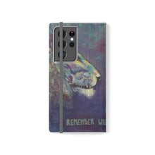 Load image into Gallery viewer, F/leather, elastic fastening, durable inner shell, stand feature, clear open ports, stitched pockets. 17 models, many designs

