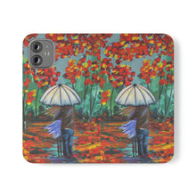 Load image into Gallery viewer, Autumn Rain - PHONE CASE WALLET for Samsung &amp; iPhones - Designed from original artwork
