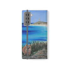 Load image into Gallery viewer, F/leather, elastic fastening, durable inner shell, stand feature, clear open ports, stitched pockets. 17 models, many designs
