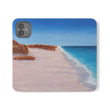 Load image into Gallery viewer, F/leather, elastic fastening, durable inner shell, stand feature, clear open ports, stitched pockets. 17 models, many designs
