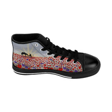 Load image into Gallery viewer, Benedictus - WOMEN&#39;S HIGH-TOP SNEAKERS - Designed from original ANZAC Day artwork
