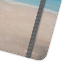 Load image into Gallery viewer, F/leather, elastic fastening, durable inner shell, stand feature, clear open ports, stitched pockets. 17 models, many designs
