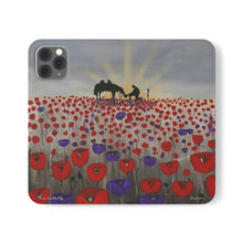 Load image into Gallery viewer, Benedictus - PHONE CASE WALLET for Samsung &amp; iPhones - Designed from original ANZAC Day artwork
