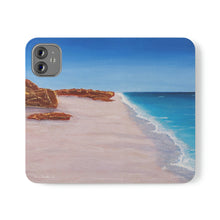 Load image into Gallery viewer, F/leather, elastic fastening, durable inner shell, stand feature, clear open ports, stitched pockets. 17 models, many designs

