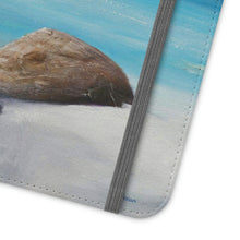 Load image into Gallery viewer, F/leather, elastic fastening, durable inner shell, stand feature, clear open ports, stitched pockets. 17 models, many designs
