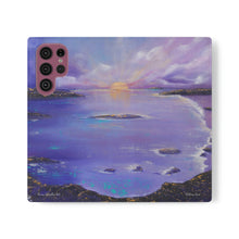 Load image into Gallery viewer, Setting Sun - PHONE CASE WALLET for Samsung &amp; iPhones - Designed from original artwork
